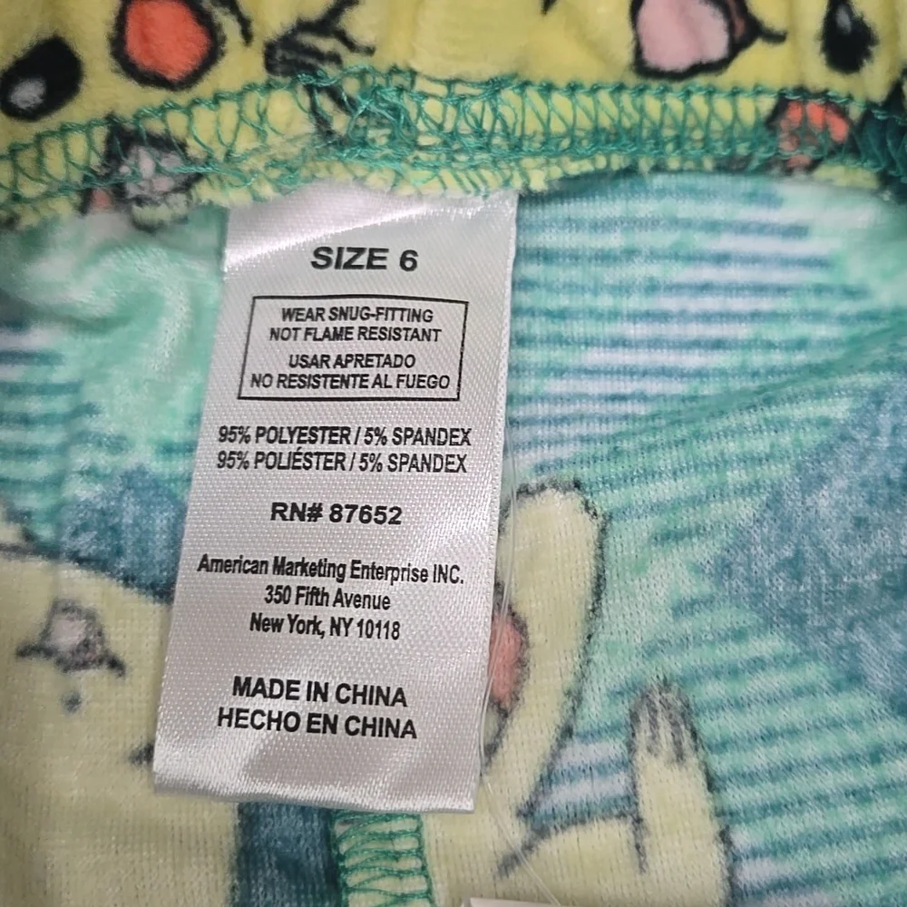 Pokemon Plaid Pikachu Pajamas - Picture 7 of 7